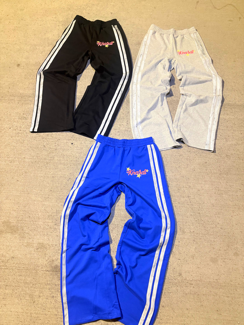 GREY STARGAZE SWEATS