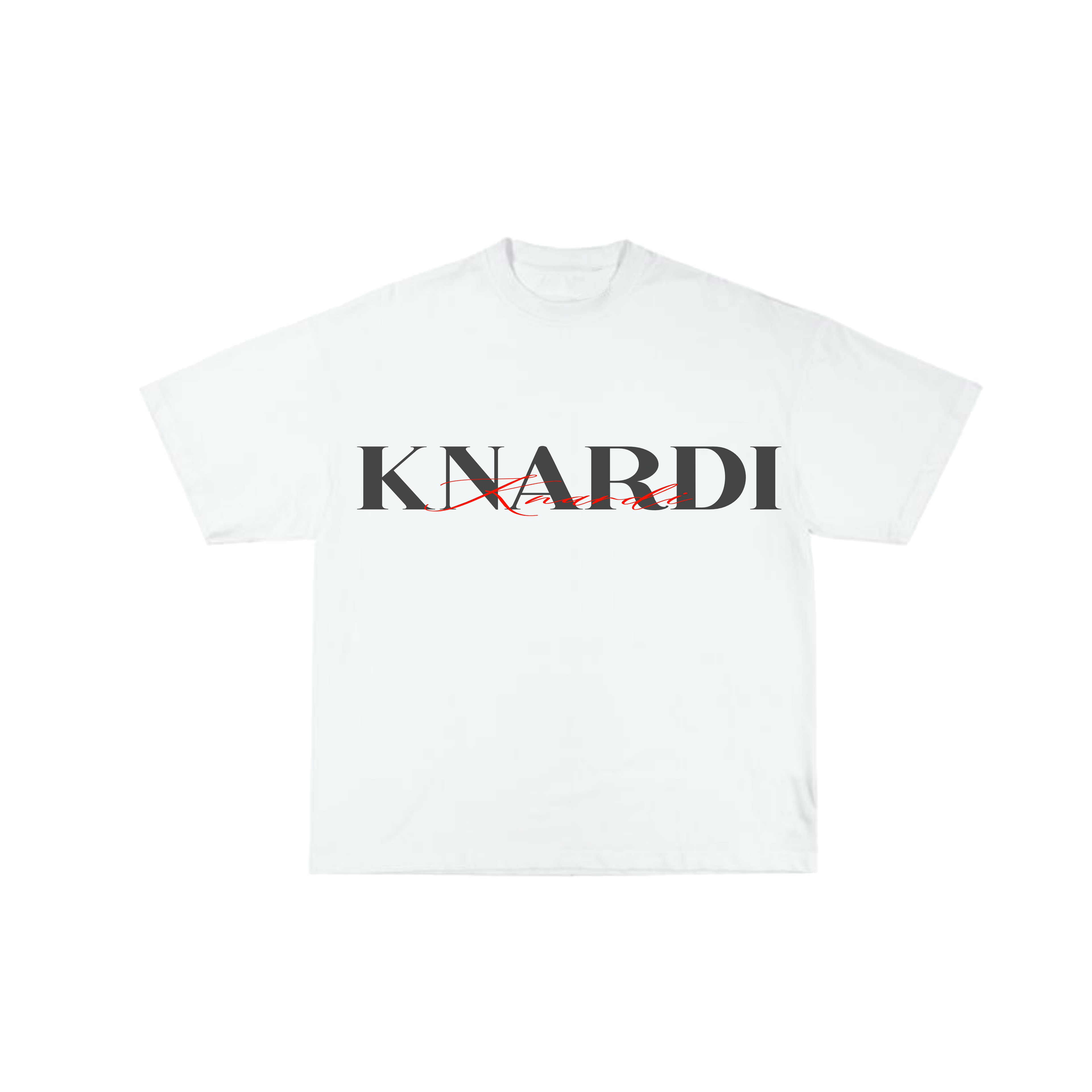 WHITE KNARDI TEE