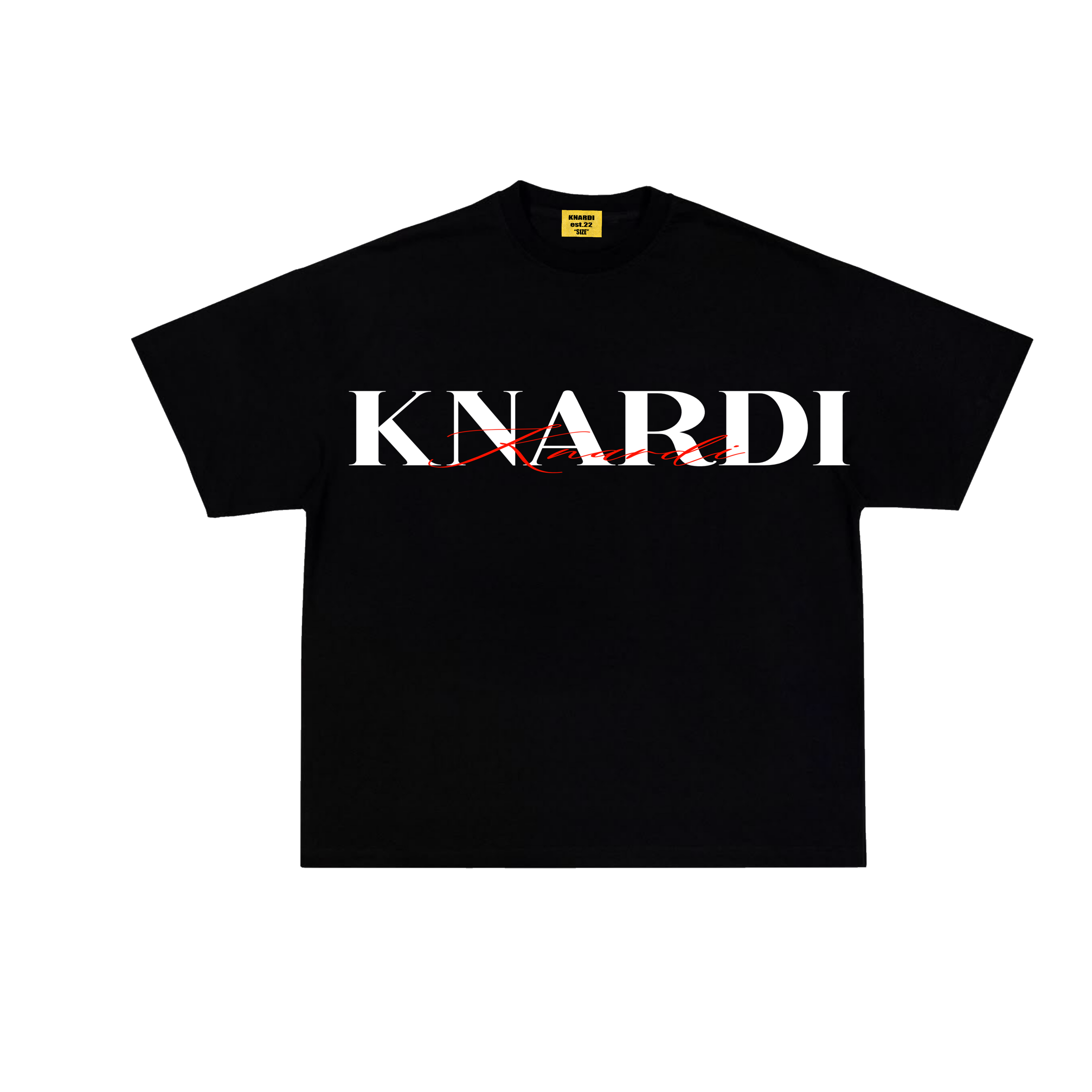 BLACK KNARDI TEE